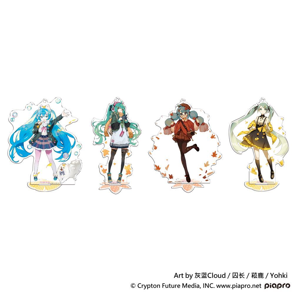 新品・公式】初音ミク 秋旅行 アクリルスタンドキーチェーン[4