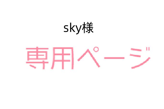 sky様専用ページ - メルカリ