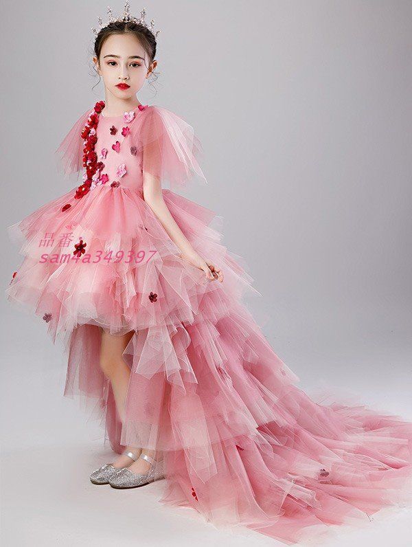  キッズドレス フィッシュテール ファスナータイプ ピアノ 発表会 子供ドレス プリンセス風 ドレス パーティードレス ワンピース am 4 a 349397 ワンピース フォーマル ドレス スーツ