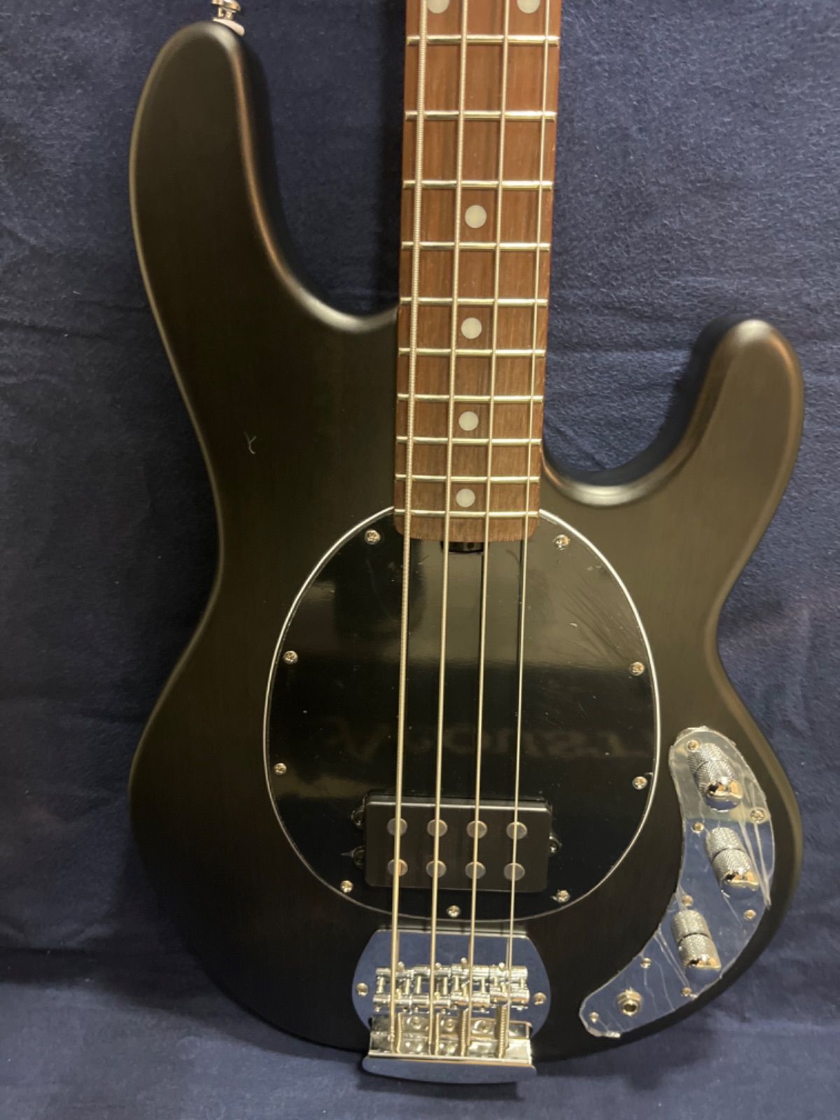 Sterling by Musicman RAY4 Trans Black Satin