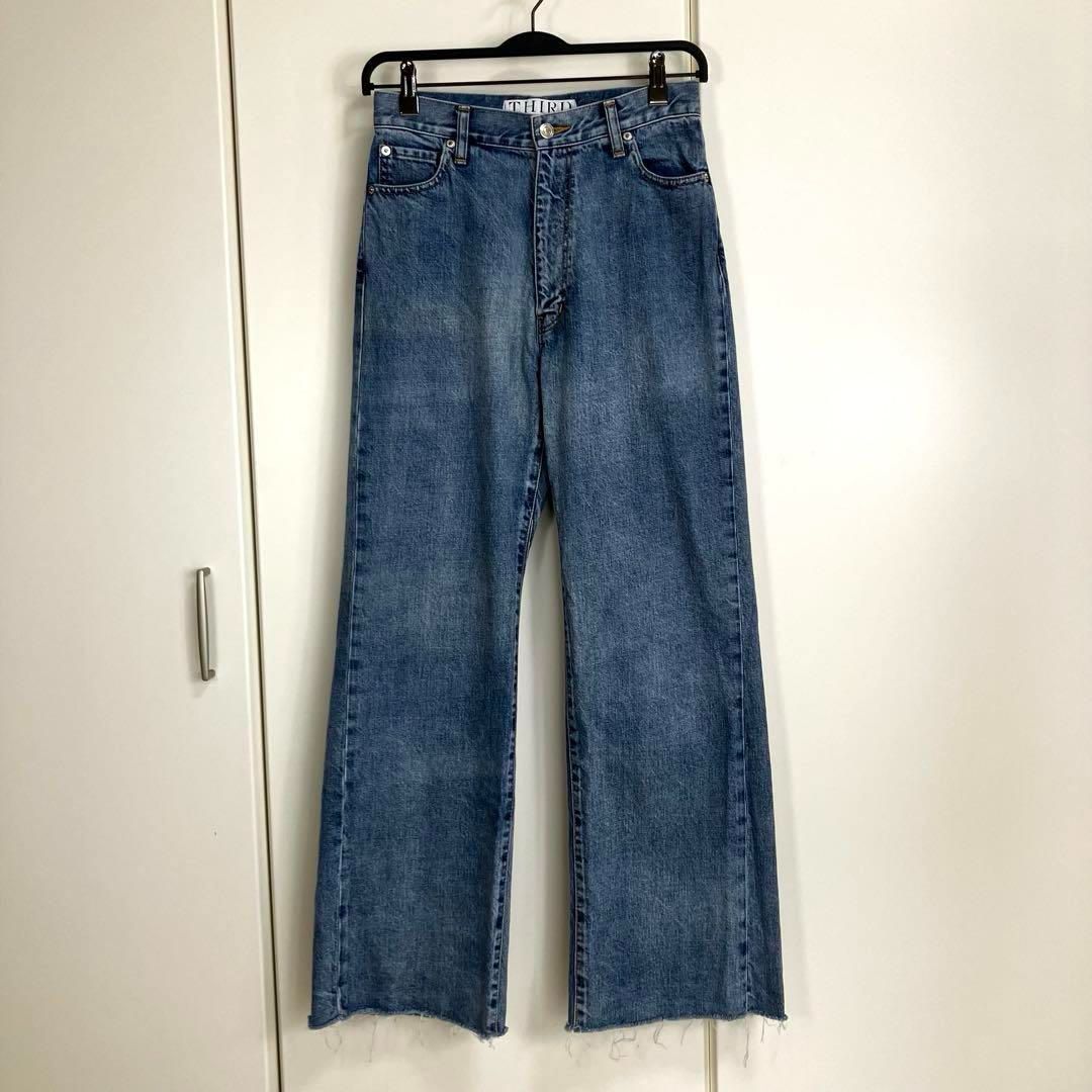 THIRD MAGAZINE 11ozムラ系デニム ポケットパンツ THIRD MAGAZINE 11ozムラ系デニム ポケットパンツ