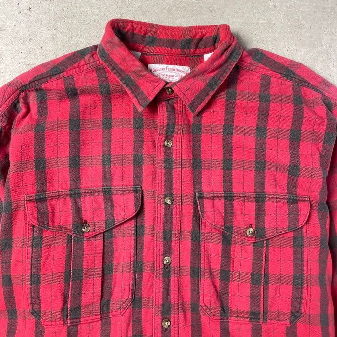 USA製 90年代 A GENUINE FILSON GARMENT チェック 長袖シャツ