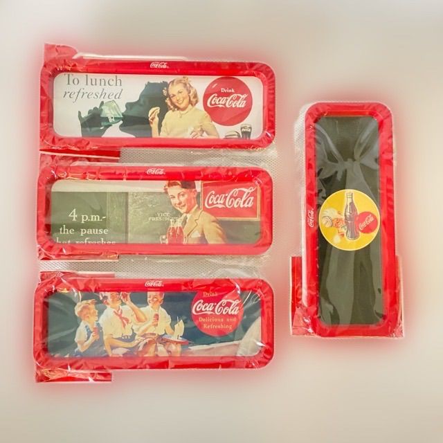 Coca Cola ☆coke cola☆コカ・コーラ☆銀モノアクセ☆4種セット