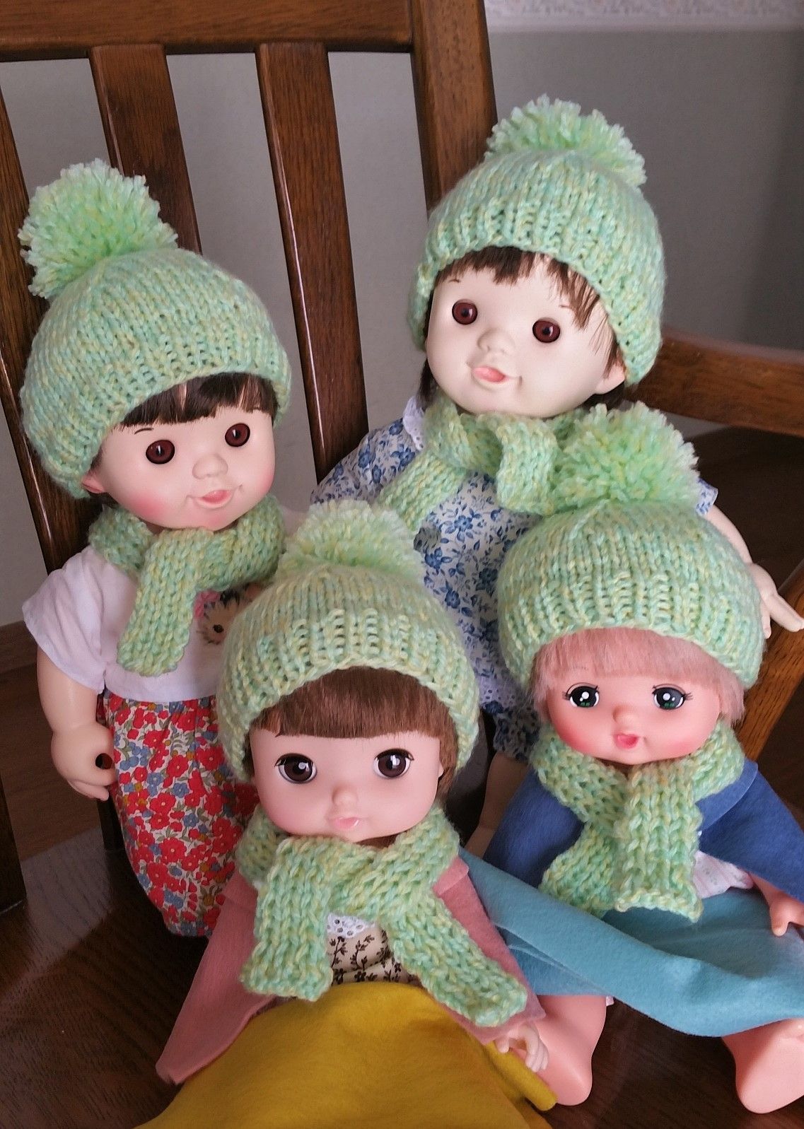 最安値‼️【新品未使用】ANDMARY Baby knit babushka ANDMARY】Baby knit babushka