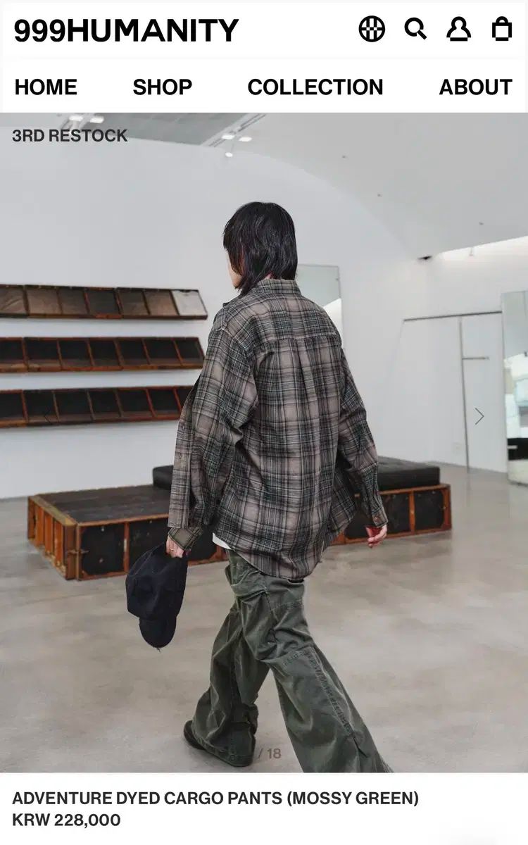 各種サイズ・色が充実。 1 999humanity ADVENTURE DYED カーゴパンツ 緑 【90％OFF超高級ブランド】
