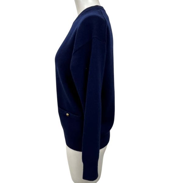 □ エブール ebure トップス ニットセーター 長袖 カシミヤ セール 金