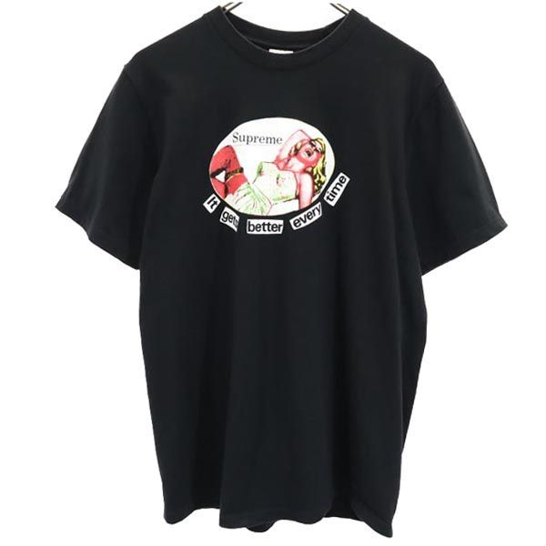 日本通販【人気デザイン】シュプリームセンタービッグペイントロゴ半袖Tシャツ 即完売. トップス