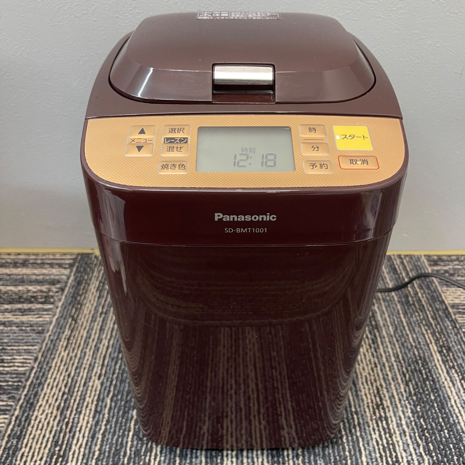 Panasonic SD-BMT1001ホームベーカリー【利用回数3回未満】 Panasonic