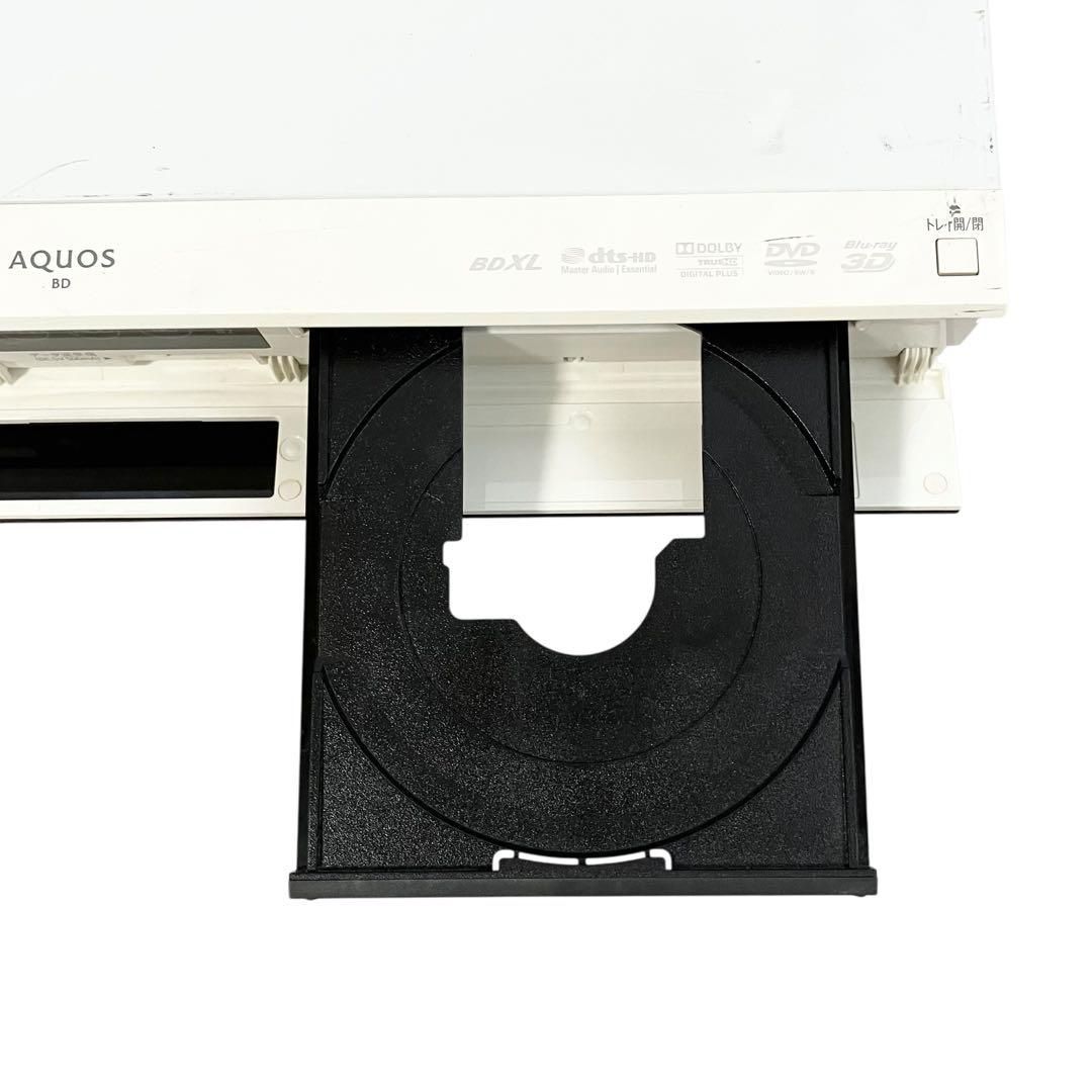 SHARP AQUOS 2番組同時録画 500GB ブルーレイレコーダー BD-W570SW