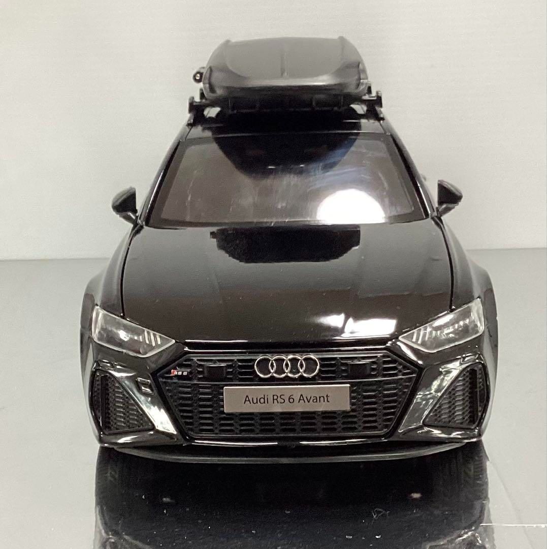 送料無料 百貨店 Audi RS6 メルカリ - 電池付 送料無料 1/18 ブラック アウディ ミニカー
