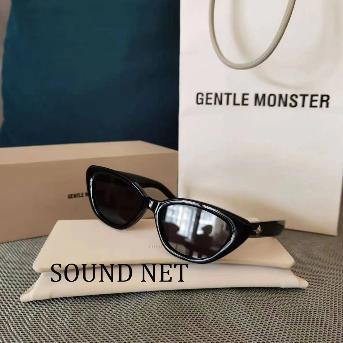 GENTLE MONSTERジェントルモンスター Sound net サングラス - 通販 ...