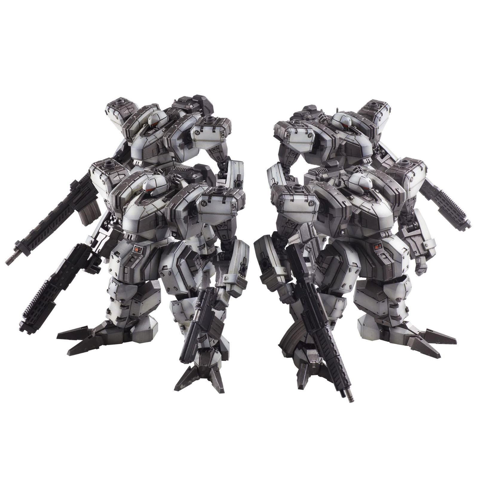 人気商品 スクウェア エニックス SQUARE ENIX フロントミッション ストラクチャーアーツ 1|72 スケール プラスティック モデルキット シリーズ Vol.4 ゼニスDVホワイト 4機セット