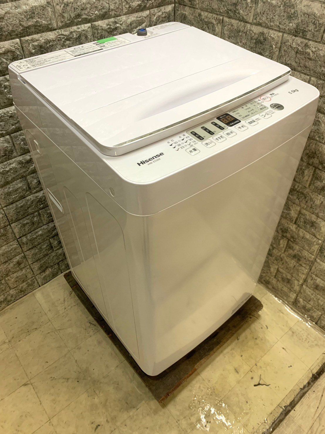 洗濯機 5.5㎏ ハイセンス HW-E5504 リユース品
