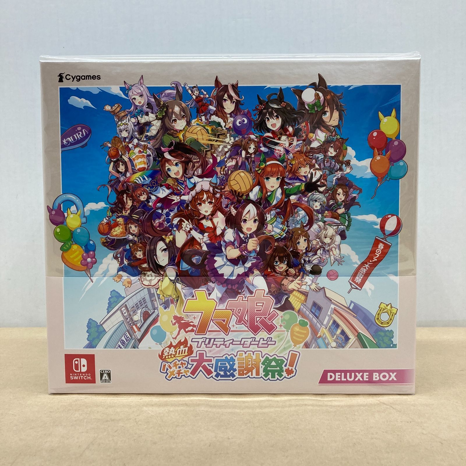 DELUXE - Nintendo Switch スイッチソフトウマ娘 プリティーダービー 熱血ハチャメチャ大感謝祭! DELUXE BOX(限定版) Cygames(サイゲームス) 楽天市場】【中古美品】 ウマ娘 プリティーダービー 熱血