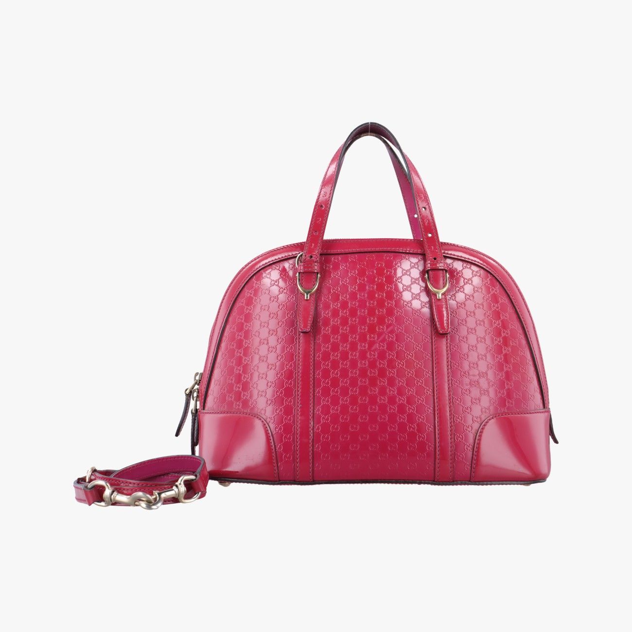 グッチGucciマイクログッチシマレッドパテント309617B015738253