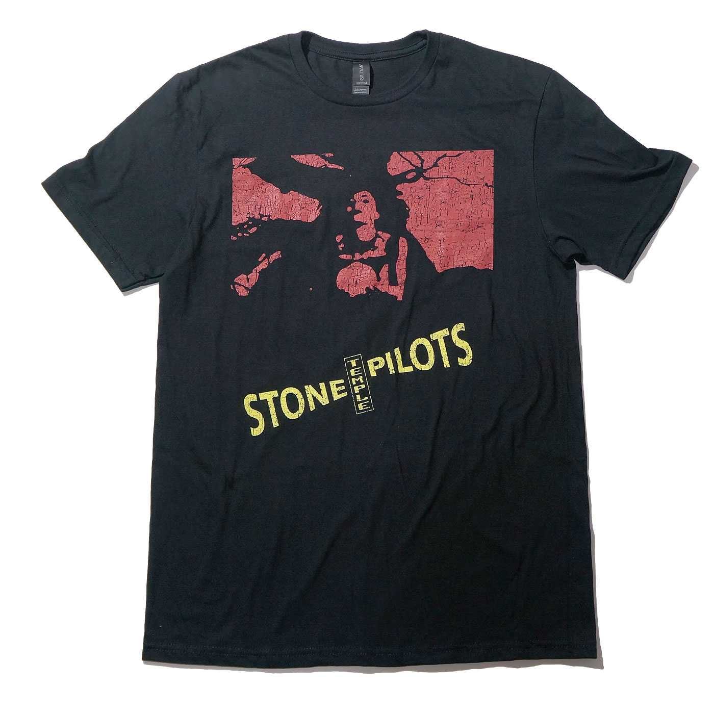 STONE TEMPLE PILOTS ストーンテンプルパイロッツ 公式 新品 Tシャツ Core Us Tour 92-Black