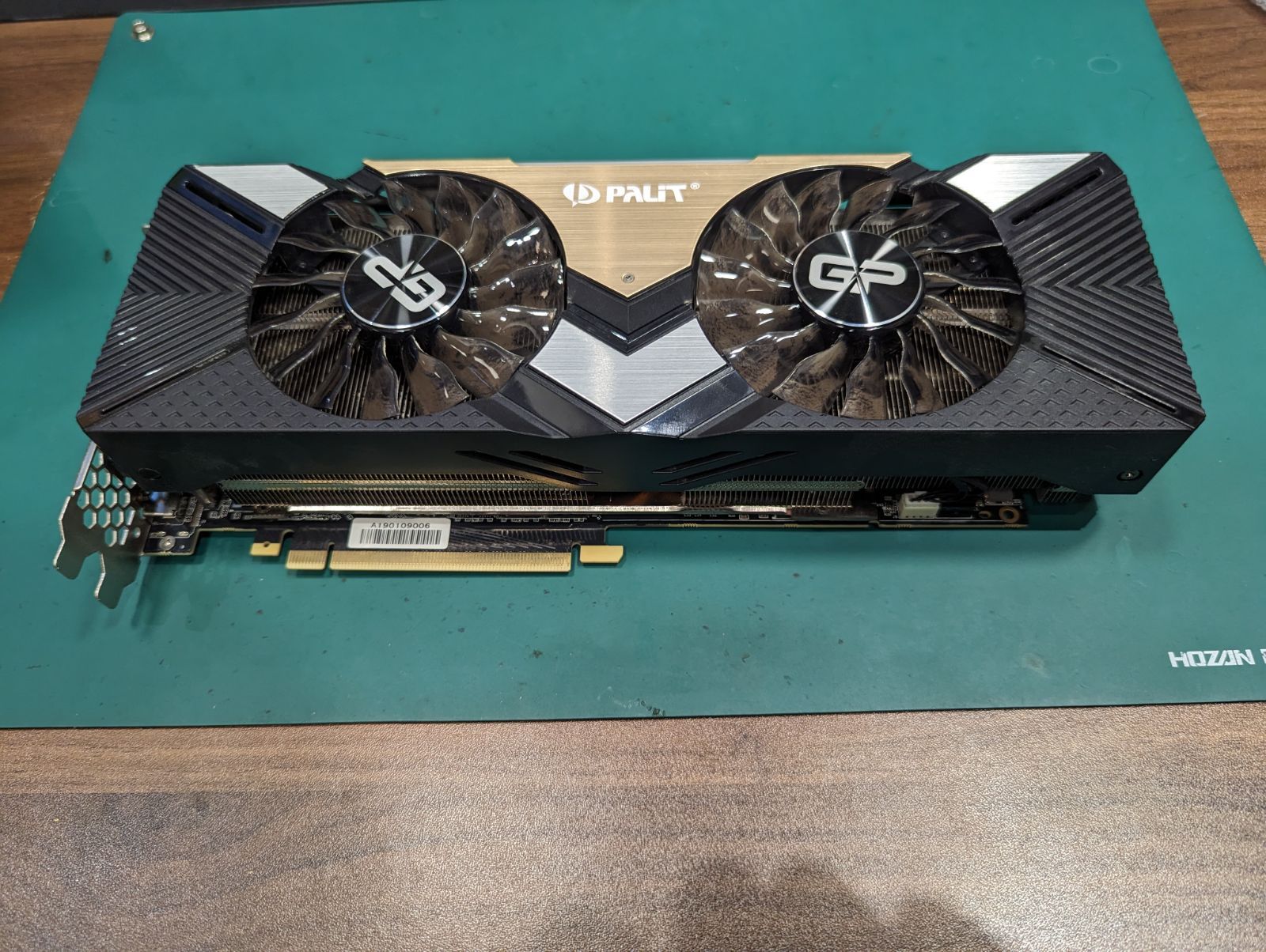 ジャンク品 グラフィックボード Palit RTX 2080 Ti Dual - メルカリ