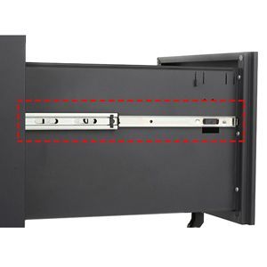 3 段完成品オフィスワゴン｜大容量収納｜1