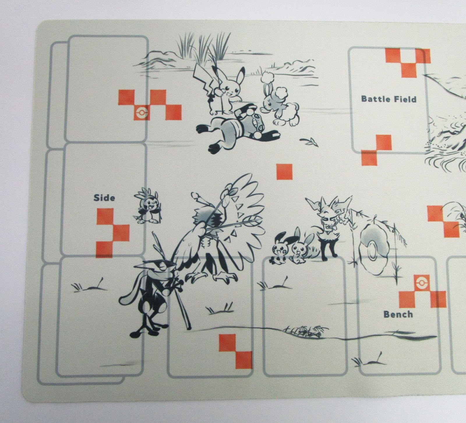 ポケモンカード ぽけもん戯画 プレイマット フリップデッキケース