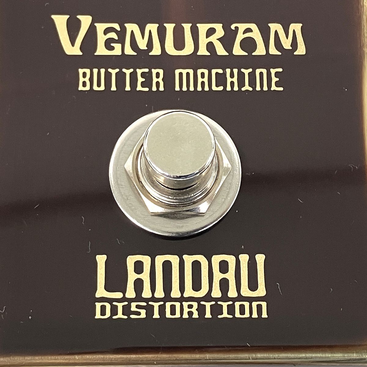 【動作保証】 VEMURAM Butter Machine ディストーション エフェクター ベムラム 未使用 Y8943672