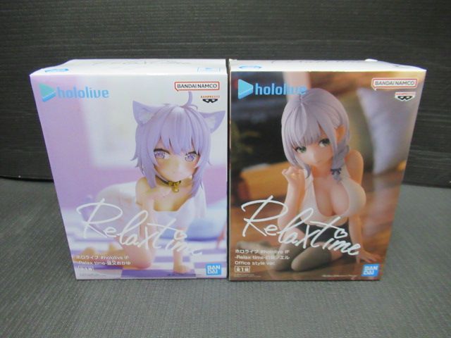 未開封品 hololive ホロライブ プライズ Relax time 白銀ノエル