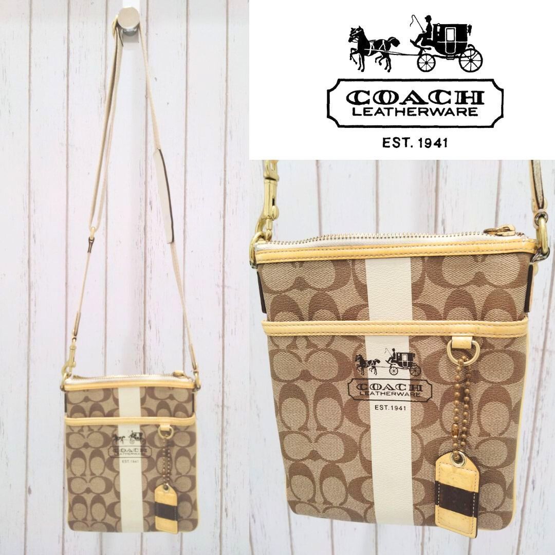 COACH ショルダーバッグ シグネチャー 91224 - バッグ