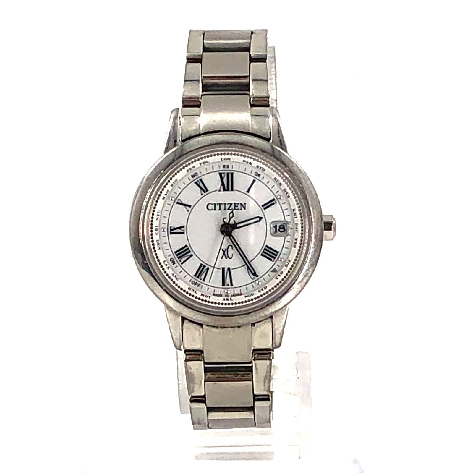 CITIZEN シチズン XC H240-T022472 Eco-Drive エコドライブ デイト SS 