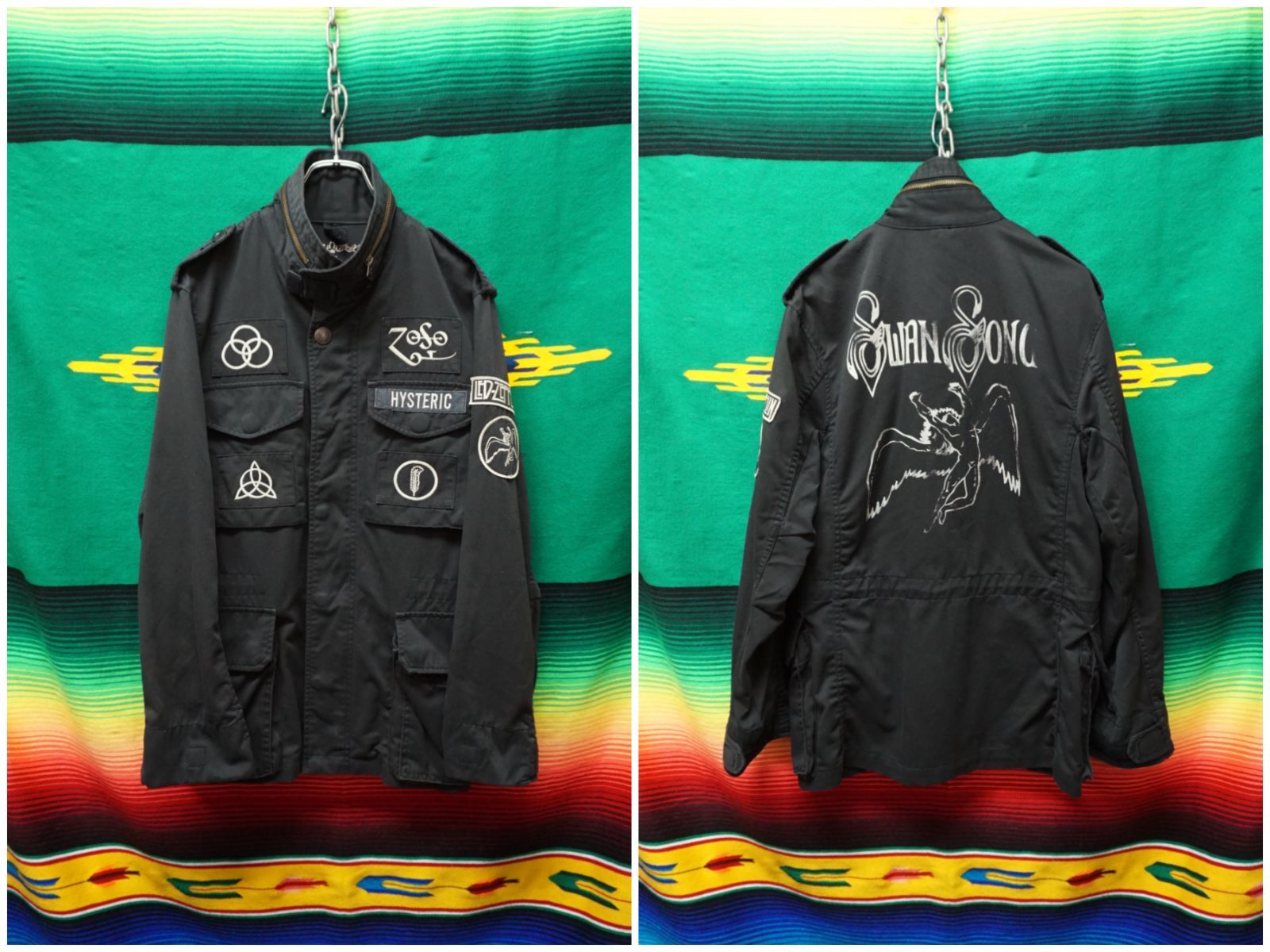 HYSTERIC GLAMOUR × LED-ZEPPELIN 刺繍 M-65