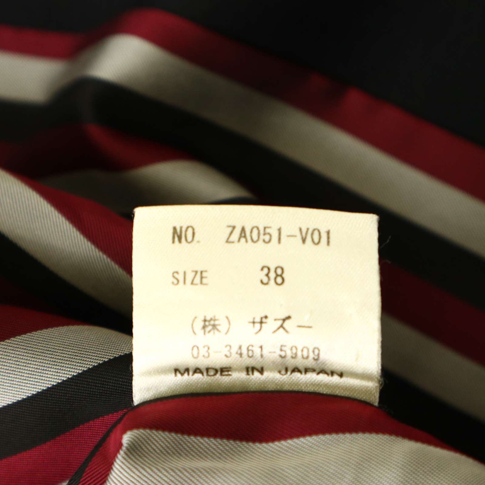 REATS TAILOR ZAZOUS リーツテイラーザズー 通年☆ 裏地