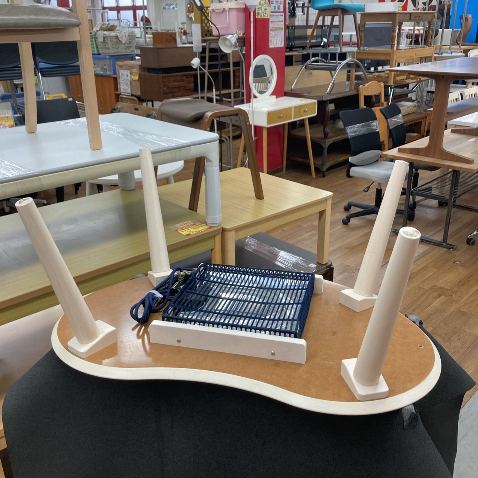 S770 NITORI ニトリ ビーンズ型コタツ 豆型コタツ かわいい 幅90cm MARWIL-DEMENAGEMENTS_CH