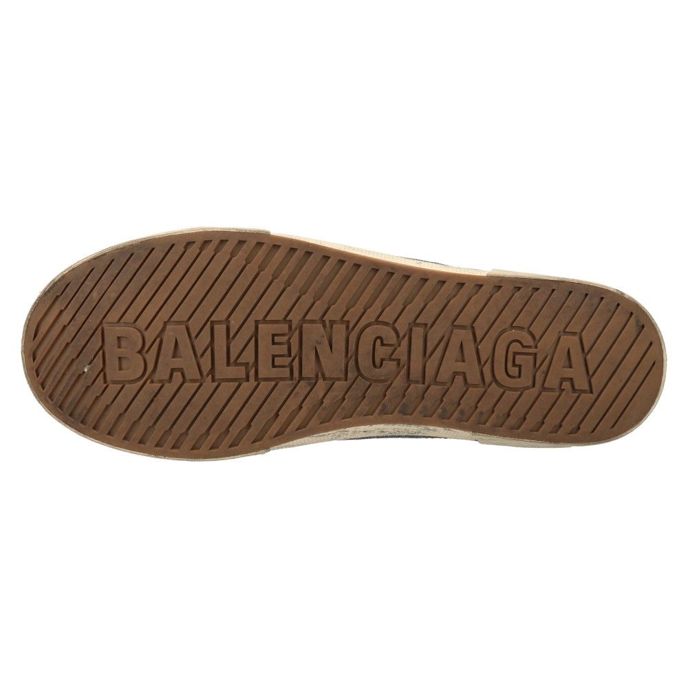 BALENCIAGA (バレンシアガ) Paris denim slippers 693953 ダメージ加工 デニムスリッパ ローカットシューズ  ミュール デストロイ US11/JP29cm