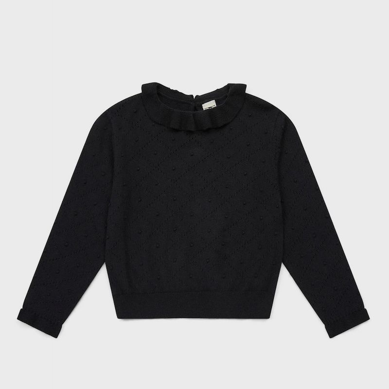 SALE BONTON コットン素材ニット　ブラック　新品未使用 10Aのみ