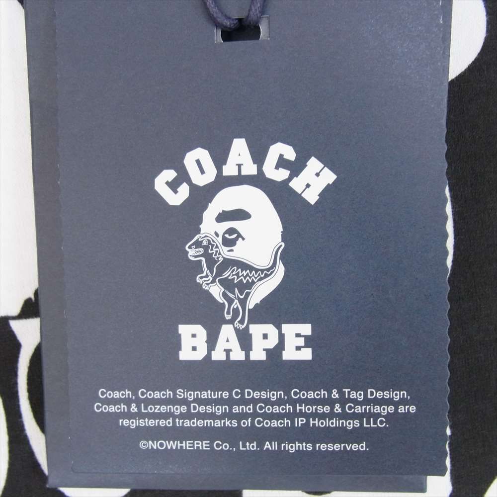 A BATHING APE アベイシングエイプ 001CSH731901C × COACH コーチ 総柄