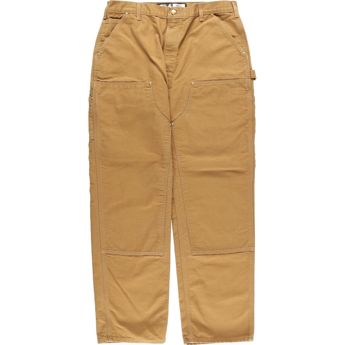 古着 カーハート Carhartt Loose Original Fit ダブルニー ダックペインターパンツ USA製 メンズw37/evb004958