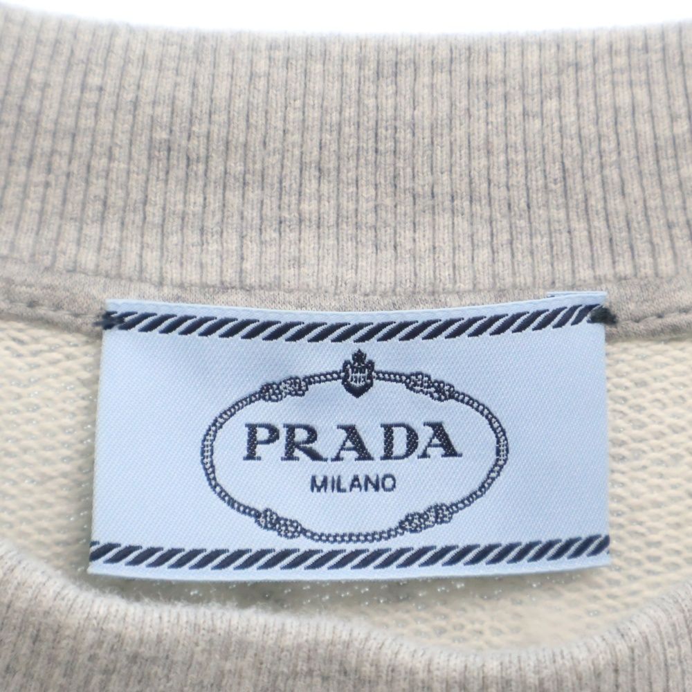 PRADA - PRADA プラダ スウェット サイズ:S トライアングルロゴ