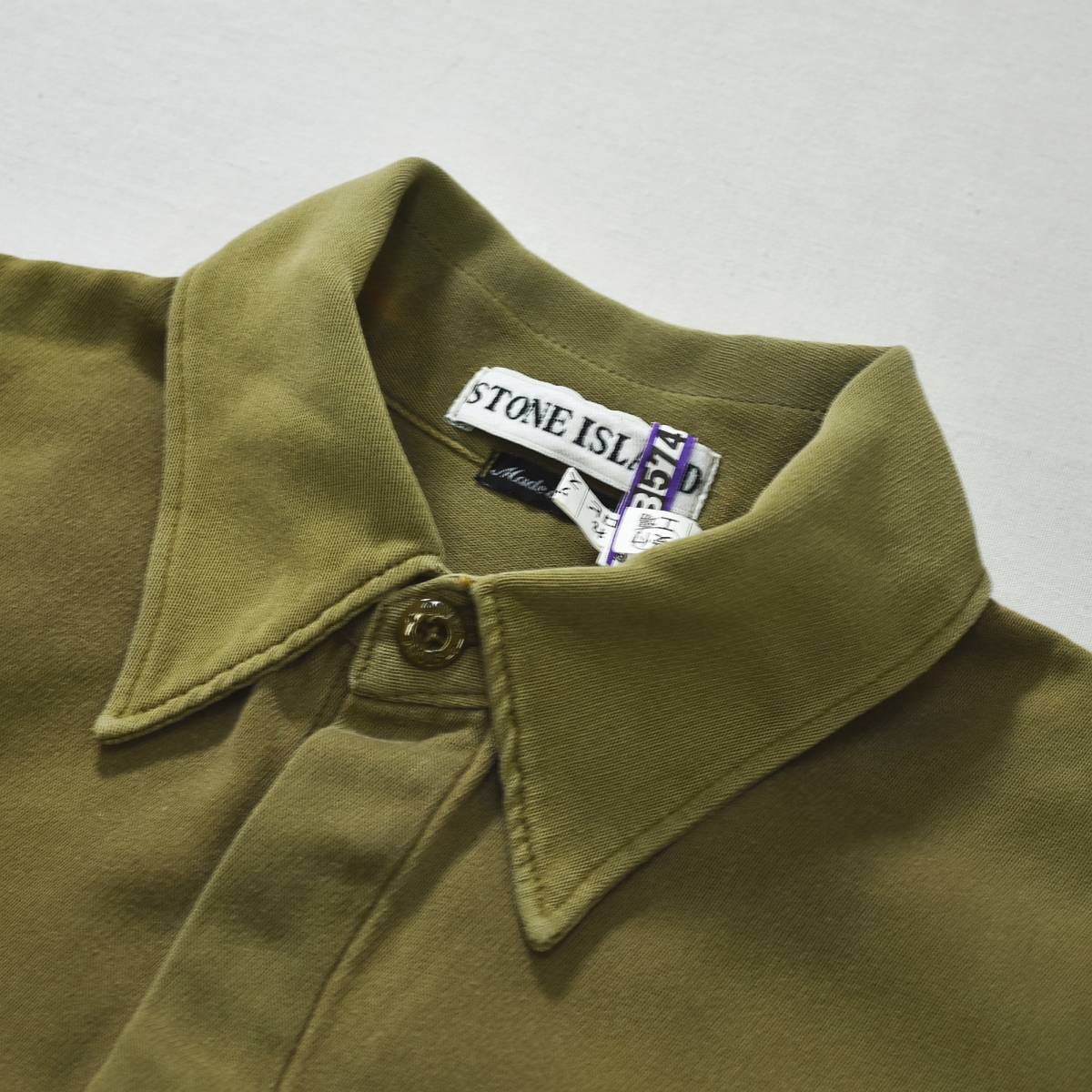 90s00sヴィンテージ イタリア製 ストーンアイランド STONE ISLAND 長袖
