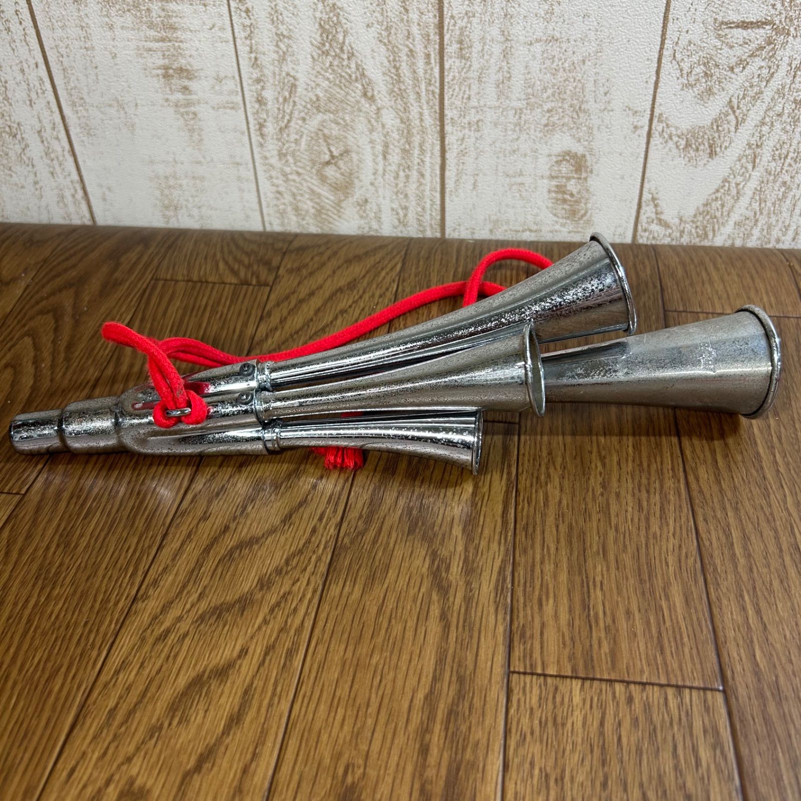 希少 モルテン チアホーン サッカー 4連ホーン 応援 希少 モルテン