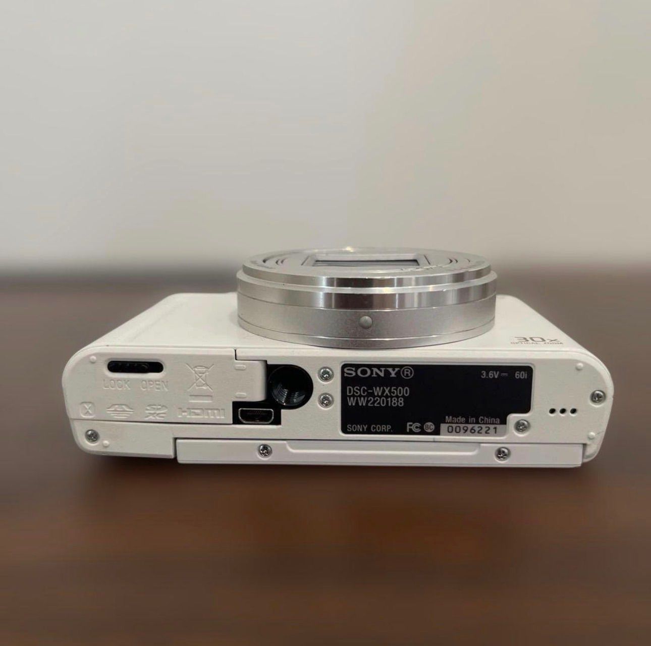 4276 Sony ソニー Cyber-shot WX500 ホワイト デジカメ SONY デジタル