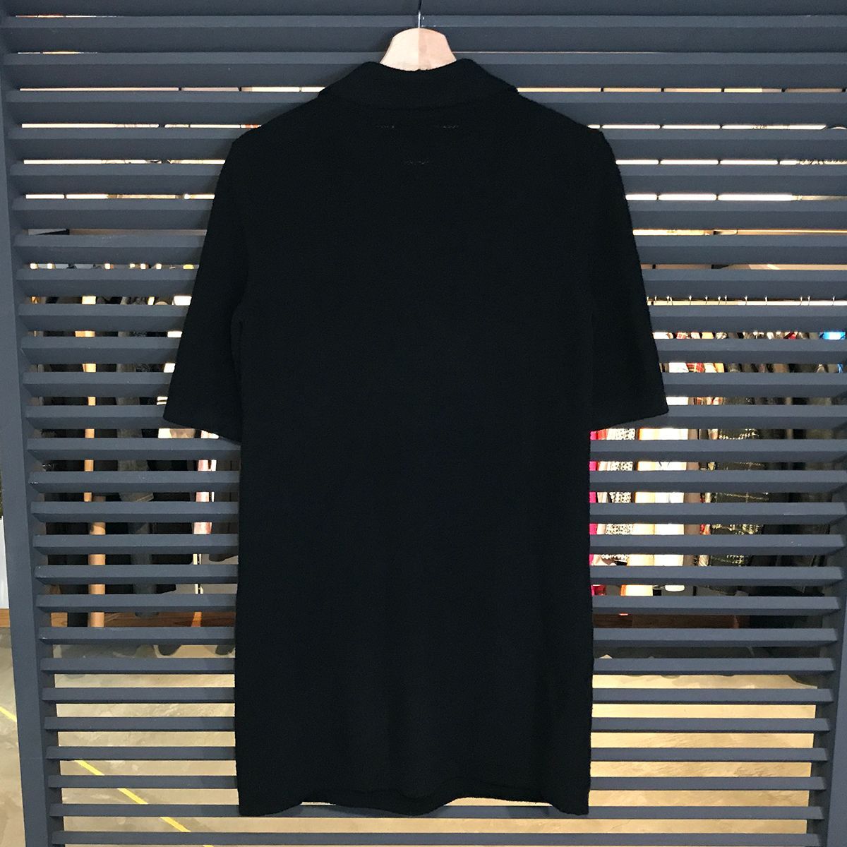 超 シャネル 2025SS ココマーク コスチュームパール 半袖ワンピース ブラック 36 P74602 14429