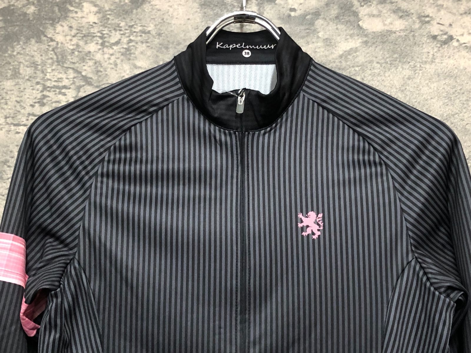 KAPELMUUR カペルミュール 背面ビッグロゴ 長袖サイクルジャケット XL