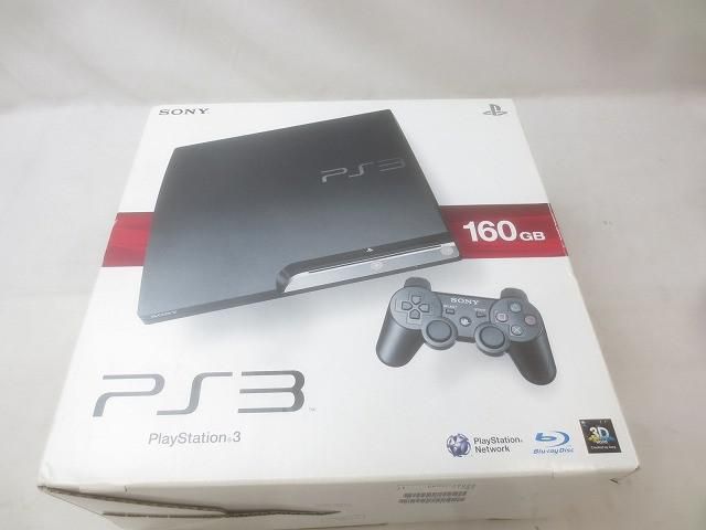 ゲーム プレイステーション3 PS3本体 CECH-2500A チャコールブラック 動作品 き