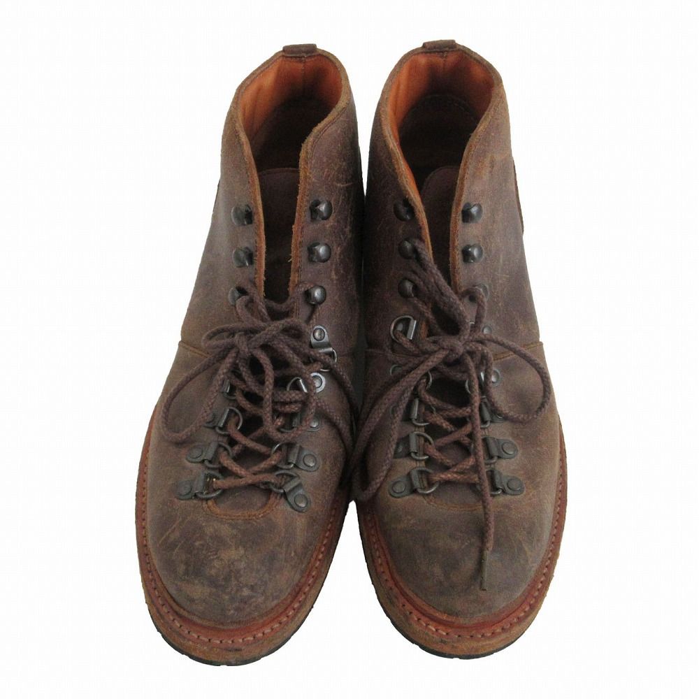 YAMANE モンキーブーツ　25センチ chausser ショセ レザー レースアップ モンキーブーツ シューズ
