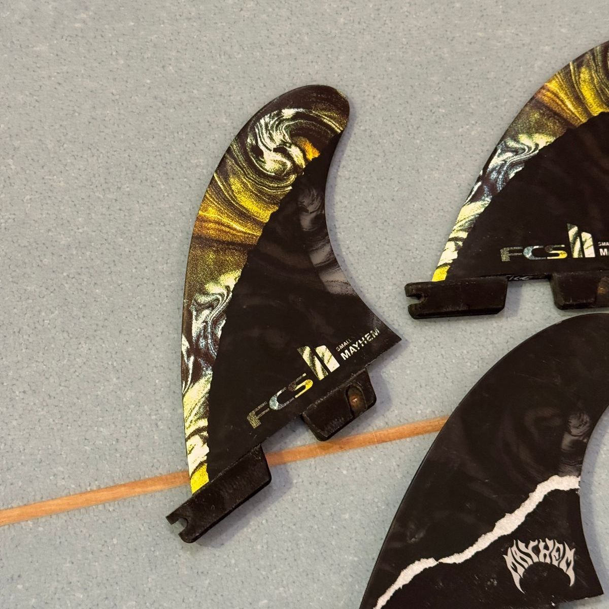 FCS 2 エフシーエスツー Sサイズ PCC MB マット バイオロス MEYHEM メイヘム サーフィン ３本セット