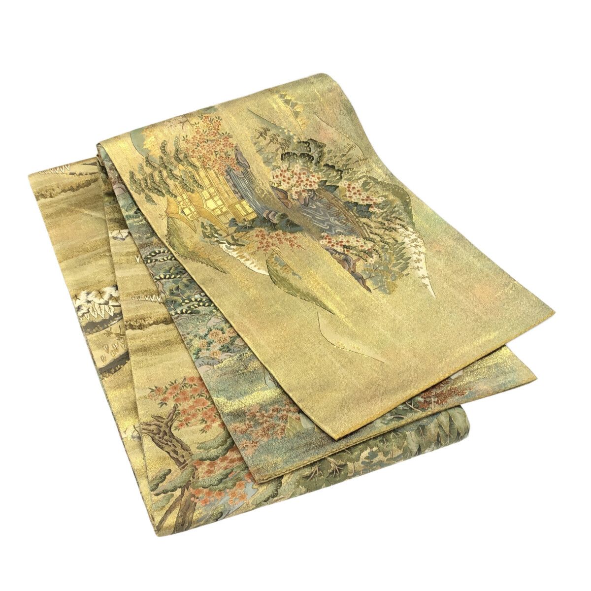 袋帯 丸帯 金 西陣 仕立上がり 11792