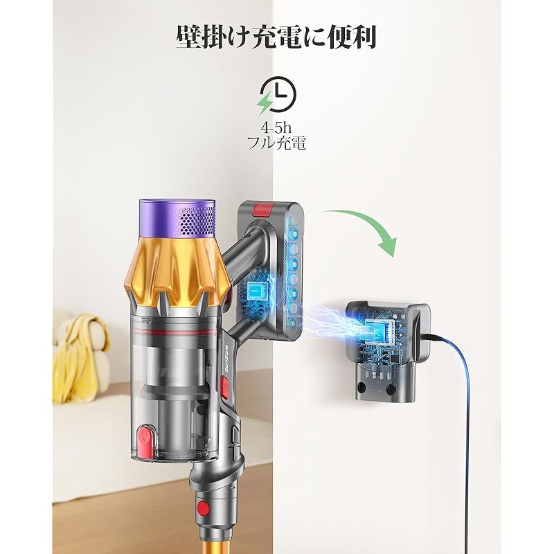 掃除機 コードレス 【2024革新モデル新登場!】 45000pa超強力
