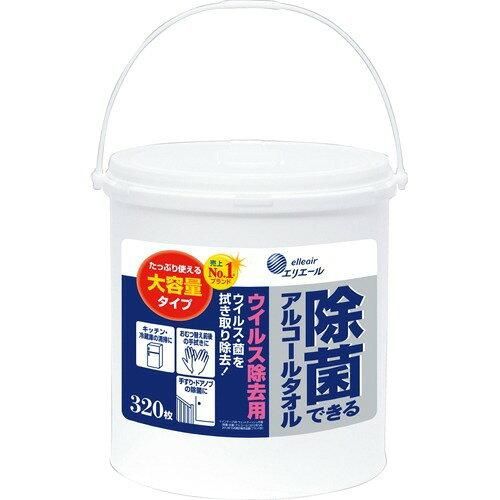 2営業日で発送 大王製紙 E除菌できるウイルス除去用大容量本体320枚 入数 6