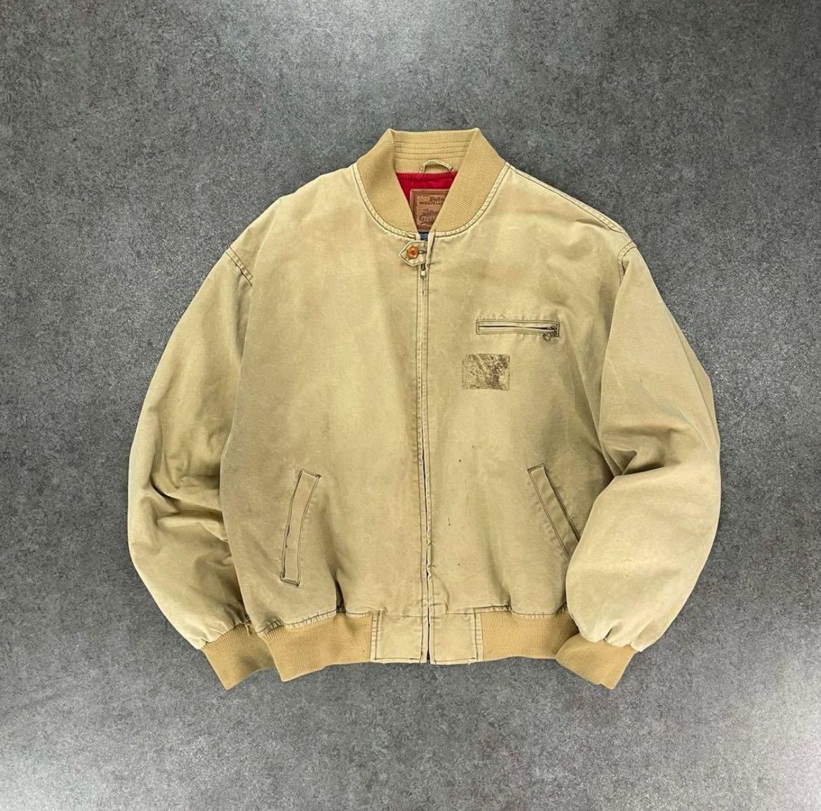 90s Vintage POLO RALPH LAUREN Full Zip Blouson Flight Jacket ポロ