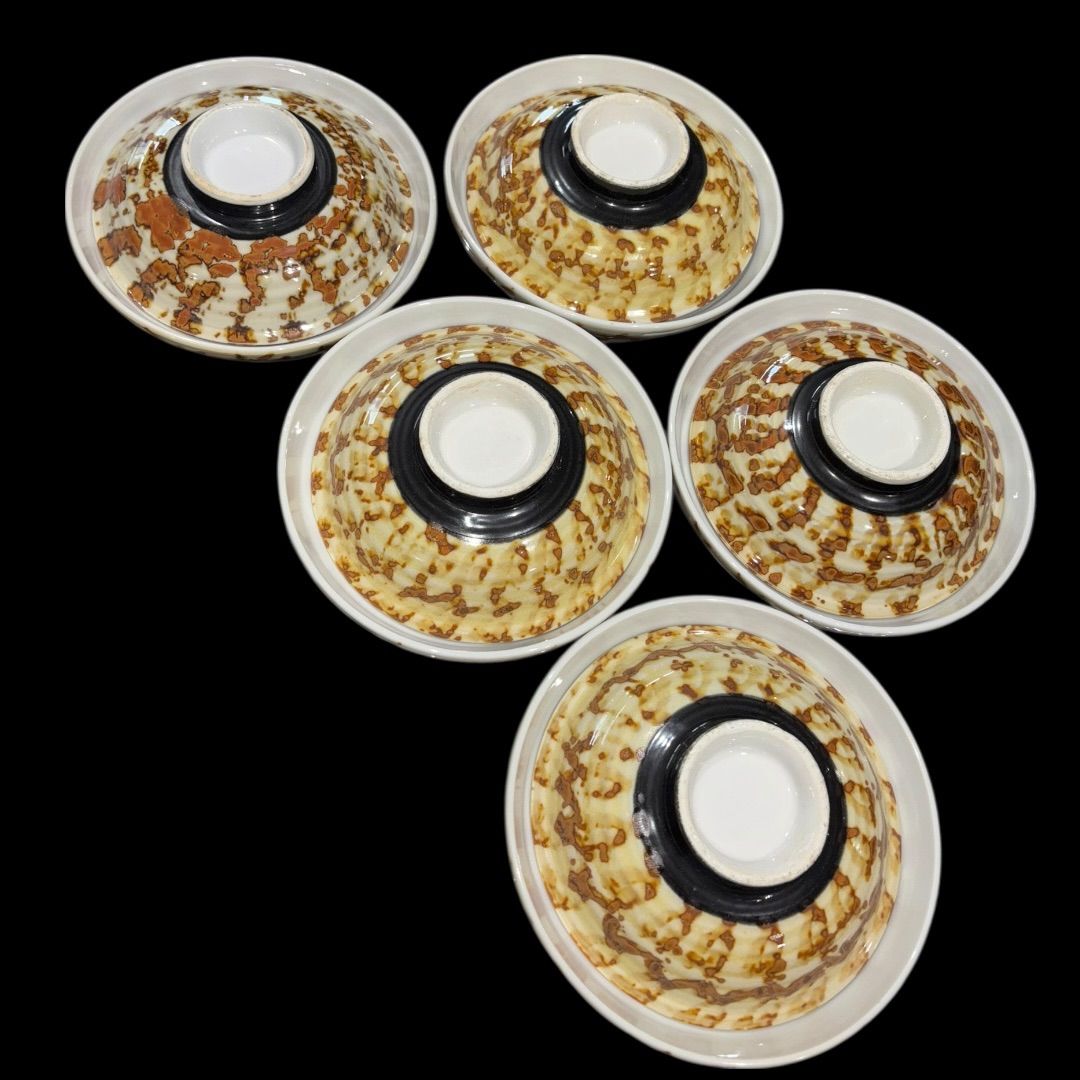 蓋付き 菓子椀 5客 煮物椀　骨董品 蓋付き 菓子椀 5客 煮物椀 骨董品 木製漆器 蓋付き 菓子椀