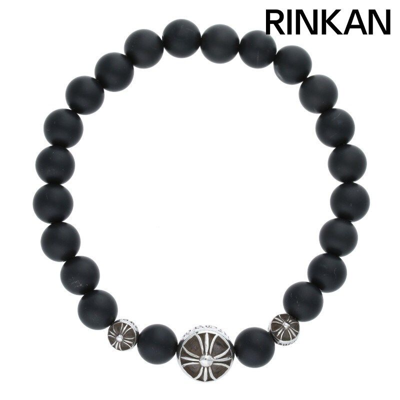 クロムハーツ 8mm BEAD/8mmビーズブレス BEAD8mmオニキスビーズ 