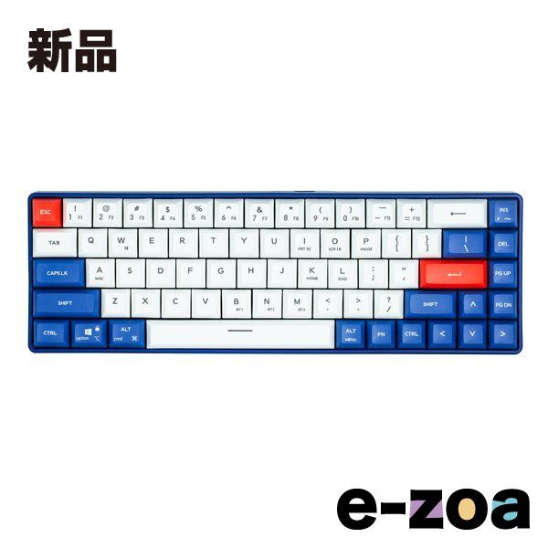 ZALMAN ザルマン K610 茶軸|ブルー コンパクト ゲーミングキーボード ZM-K610 BLN 2588668